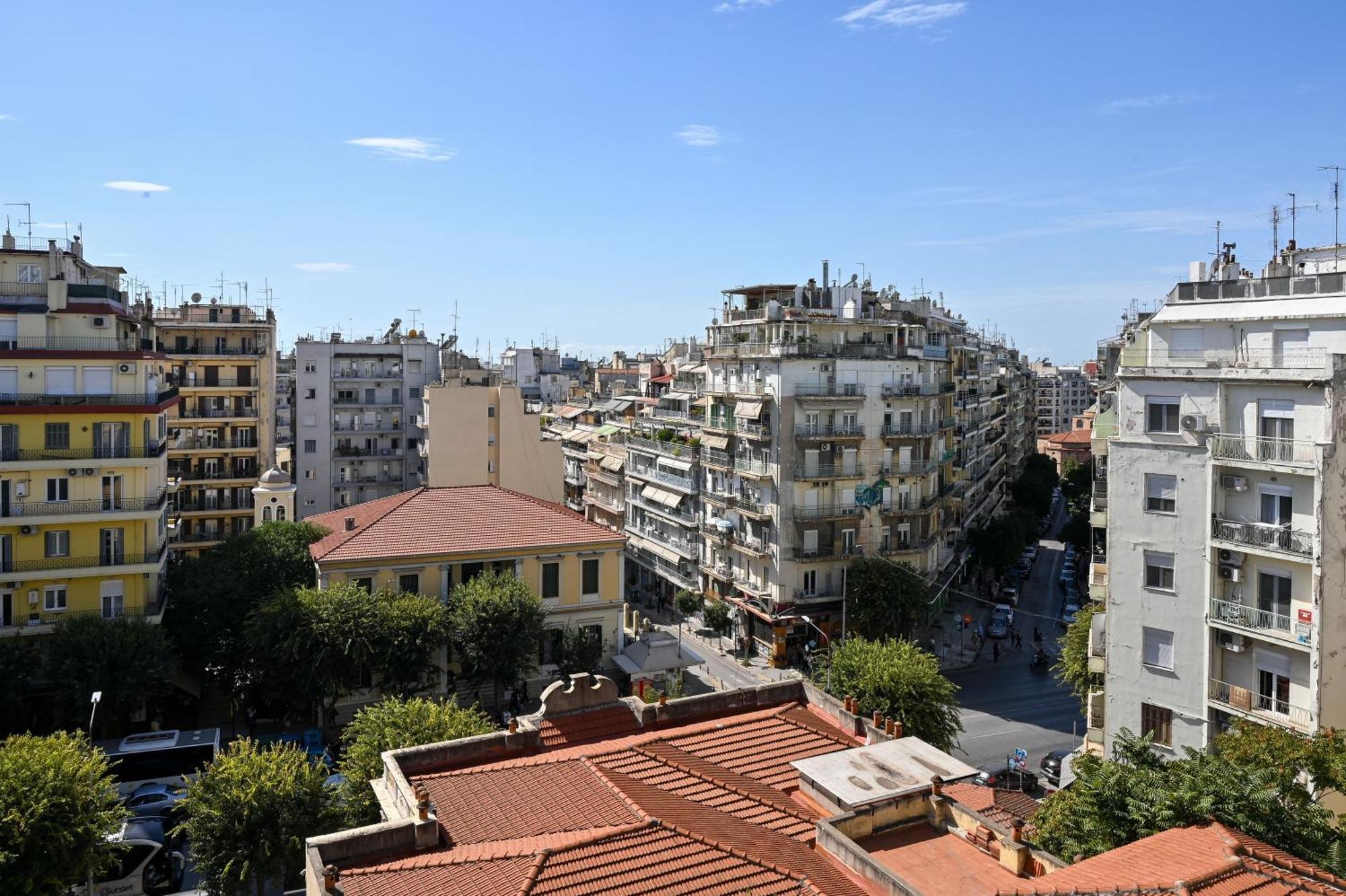Thessaloniki Center Apartment On The Sunset Exterior foto