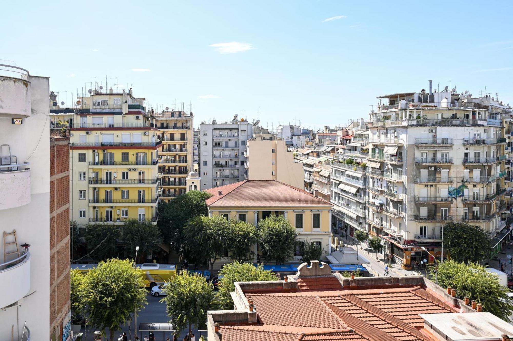 Thessaloniki Center Apartment On The Sunset Exterior foto