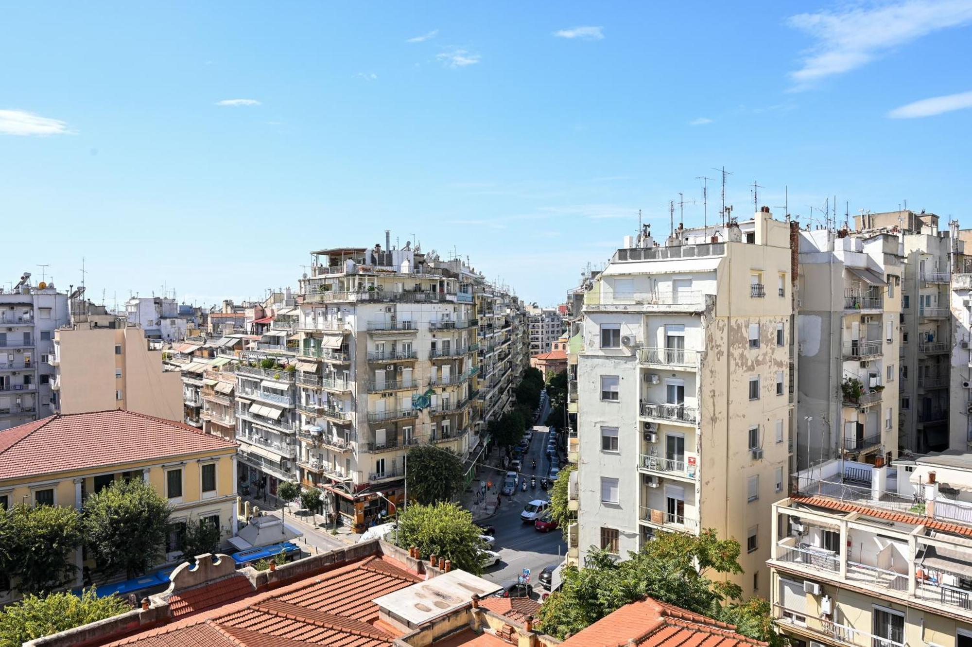Thessaloniki Center Apartment On The Sunset Exterior foto